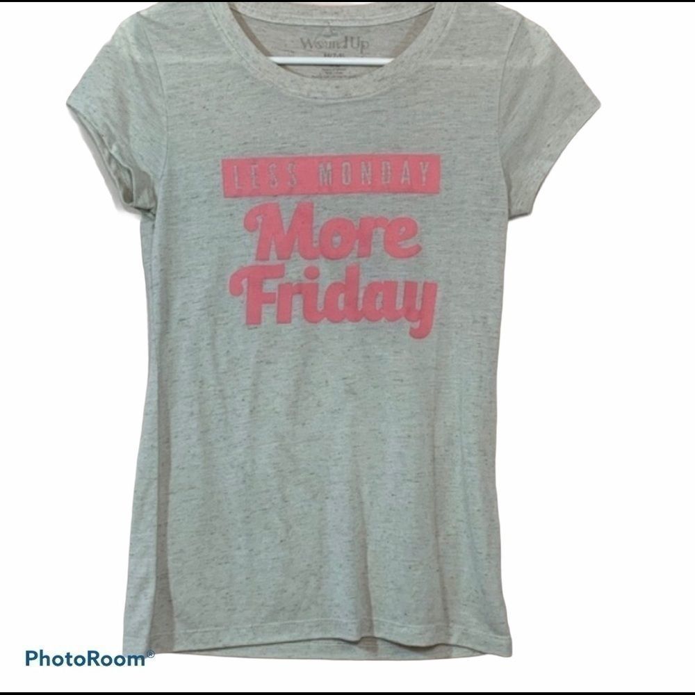 Less Monday More Friday by Wound Up Graphic Tee M
